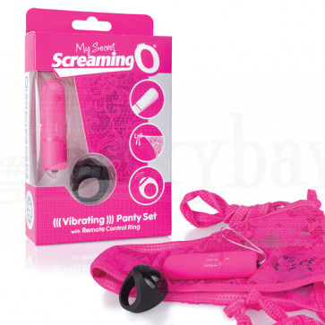 THE SCREAMING O - REMOTE CONTROL PANTY VIBE PINK