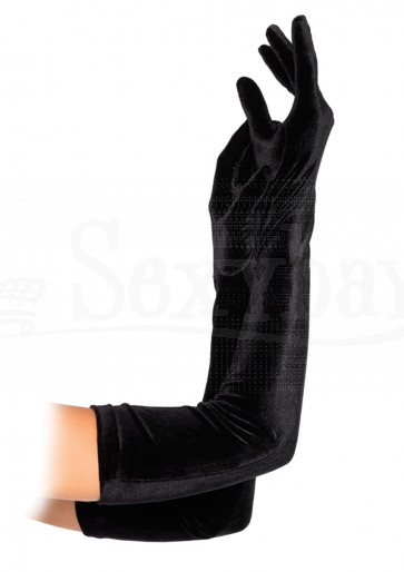 OPERA LENGTH FINGERLESS GLOVES OS