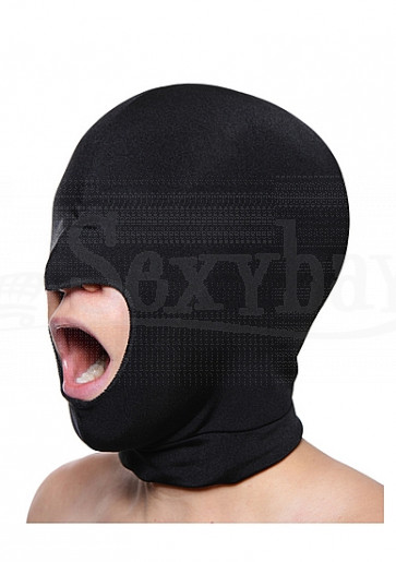 Blow Hole Open Mouth Spandex Hood