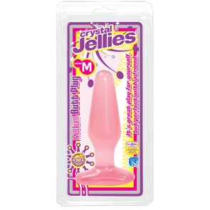 Butt Plug Pink Jelly Medium