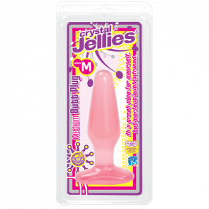 Butt Plug Pink Jelly Medium