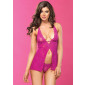 HALTER BABYDOLL W G-STRING OS