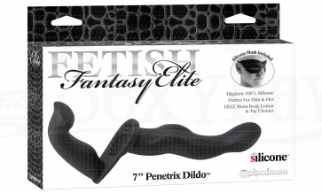 7" Penetrix Dildo - Black