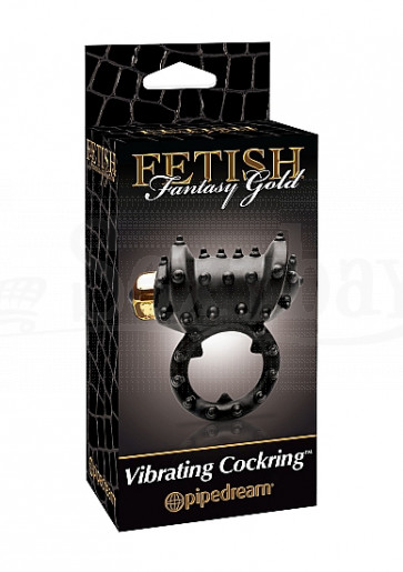 Vibrating Cockring - Gold